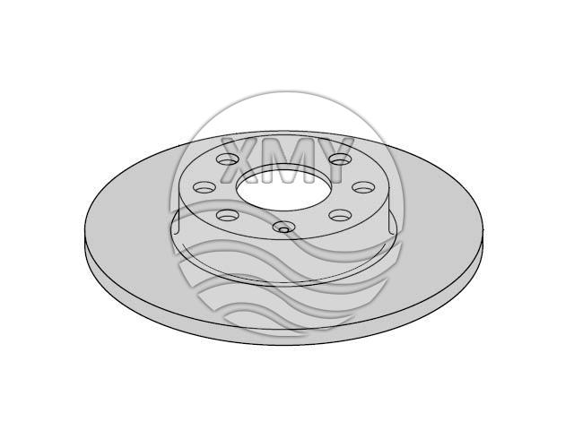 Bremsscheibe Brake Disc:0569 058