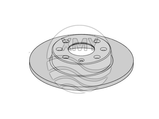 Bremsscheibe Brake Disc:0569 017