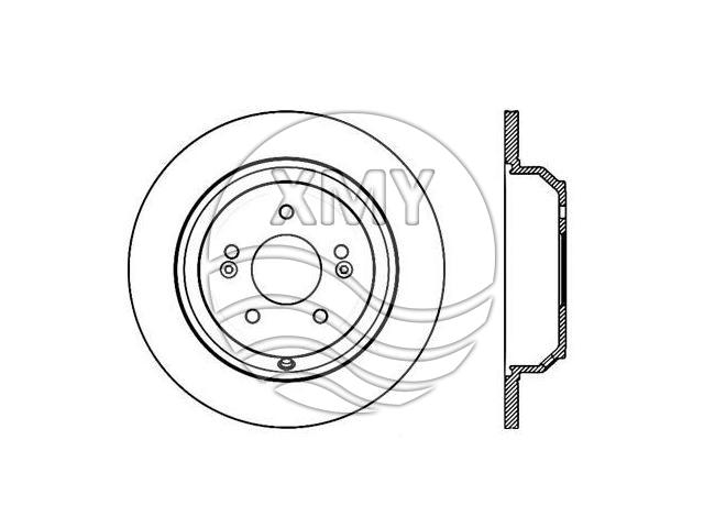 Bremsscheibe Brake Disc:58411-3M000