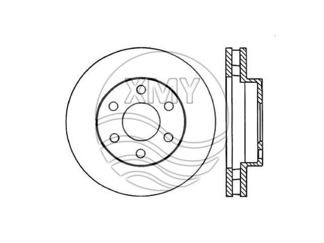 Bremsscheibe Brake Disc:25659162